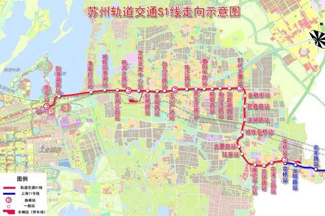 苏州地铁5号线最新线路图详解