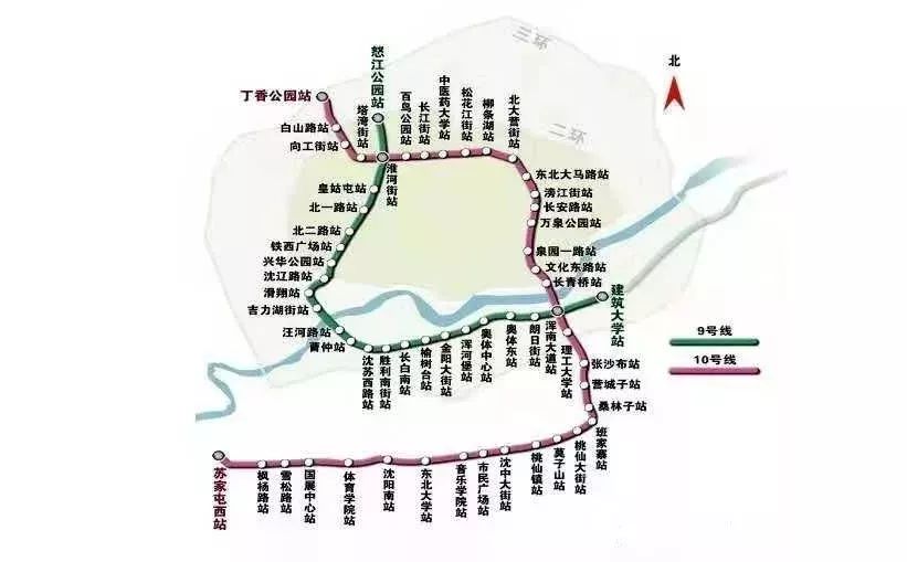 沈阳地铁3号线最新规划，构建城市新动脉