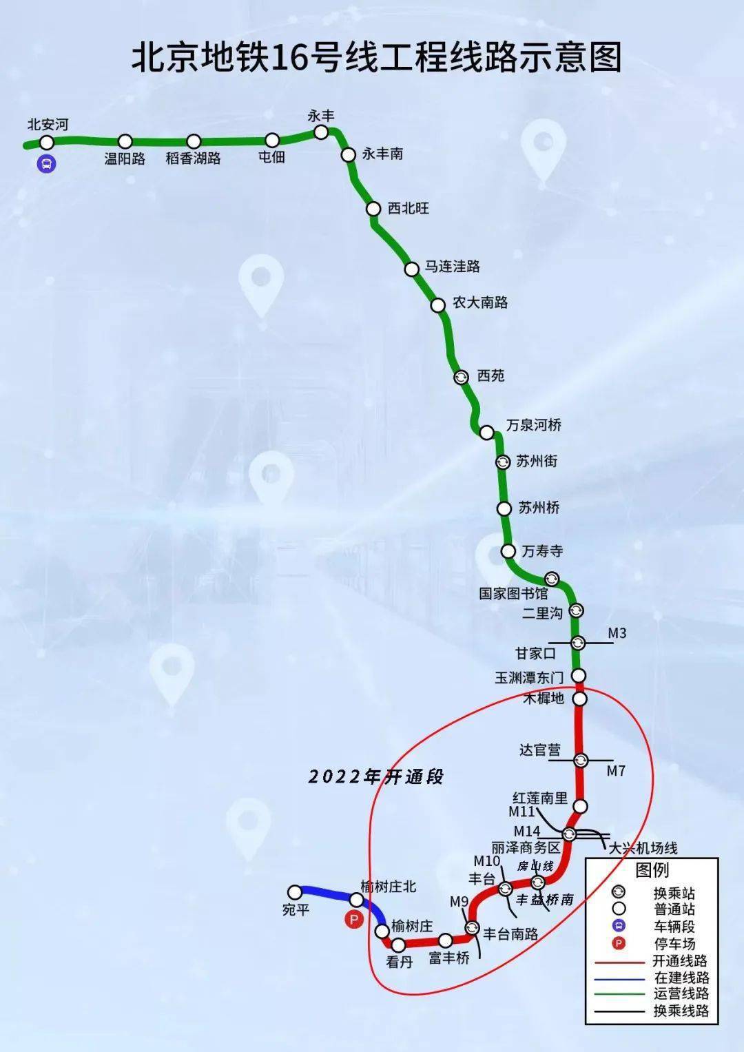 北京地铁16号线最新消息，进展、规划及未来展望