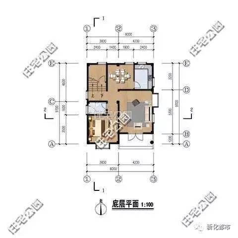 最新8x10米小别墅外观设计
